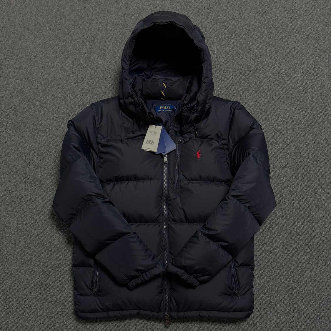 [택달린 새상품] 폴로 고햄 다운 패딩 다크 네이비 상품이미지1