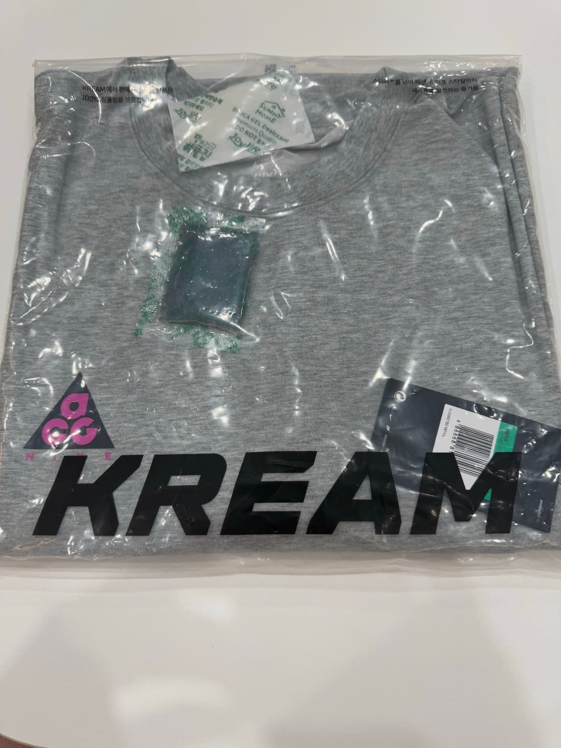 [XL] 나이키 ACG 그린 네오 티셔츠 다크 그레이 헤더 - US/EU 상품이미지2