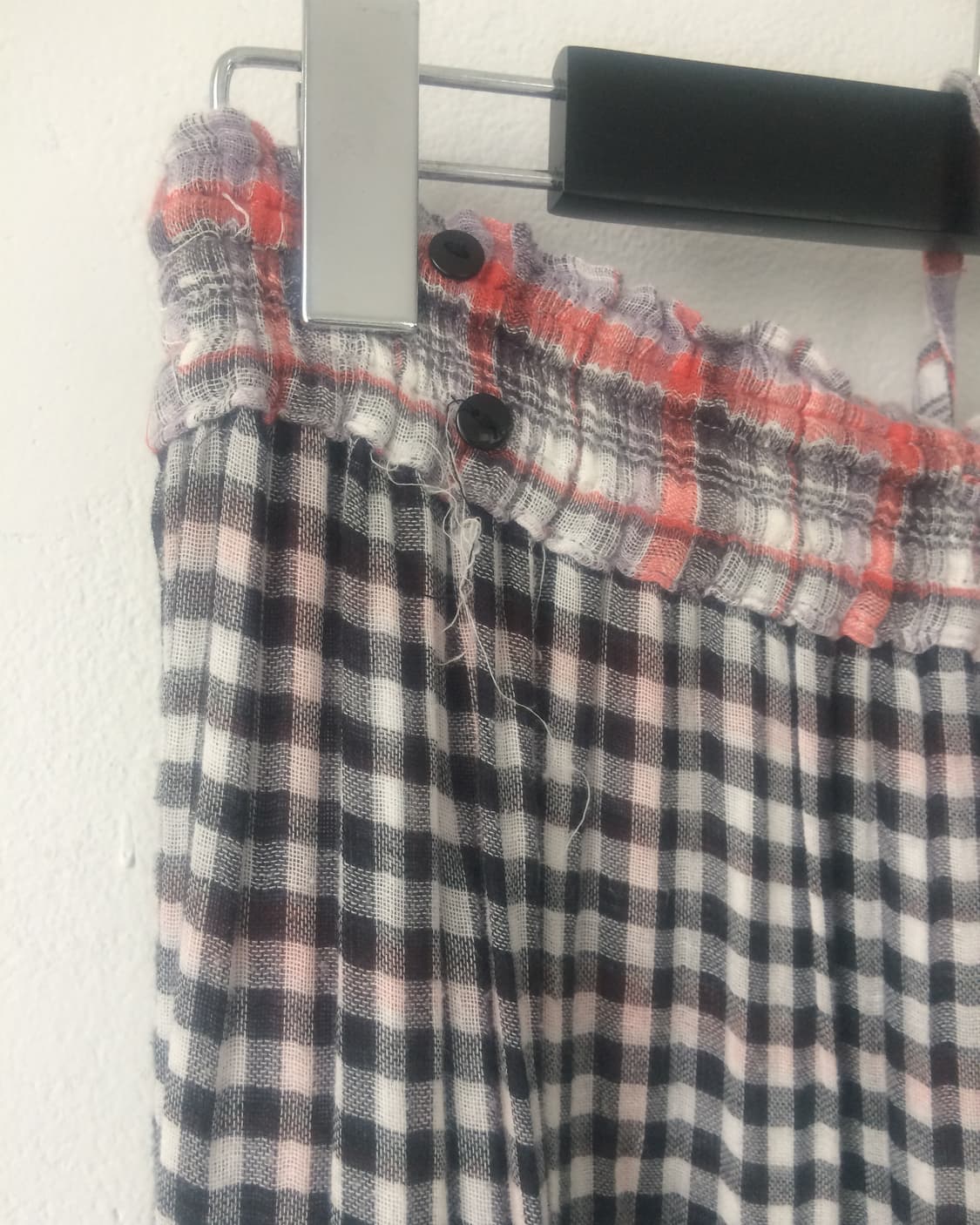 Reversible check pattern skirt 상품이미지6