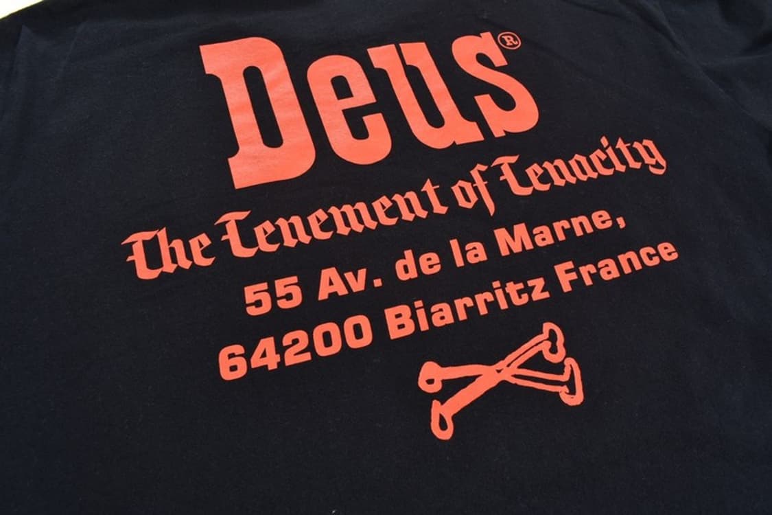 데우스 커스텀 반팔티 XL M0289 상품이미지6