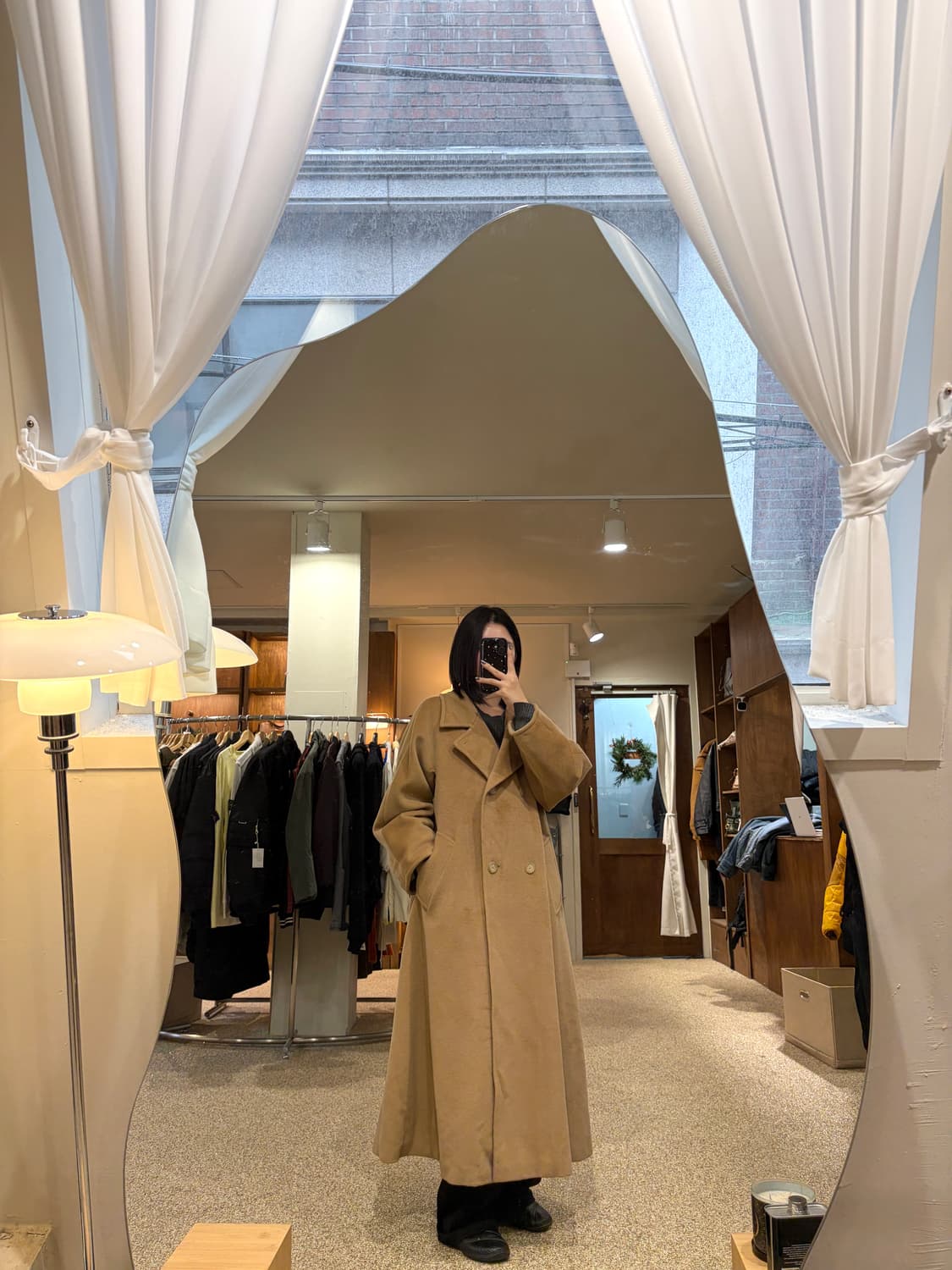 막스마라 더블 브레스티드 울 코트 상품이미지2