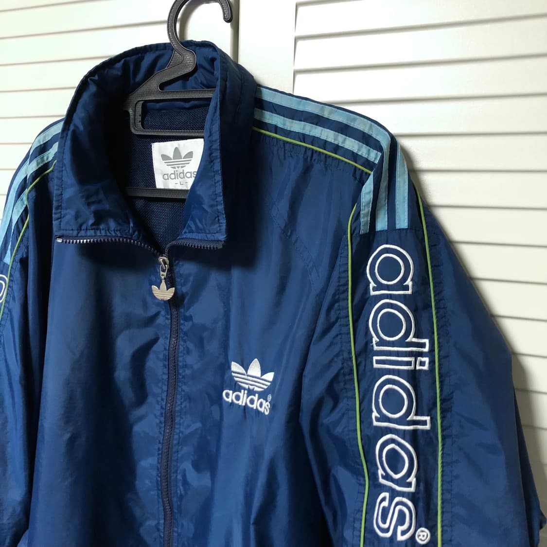 아디다스 90s 바람막이 자켓 올드스쿨 희귀 삼선 상품이미지4