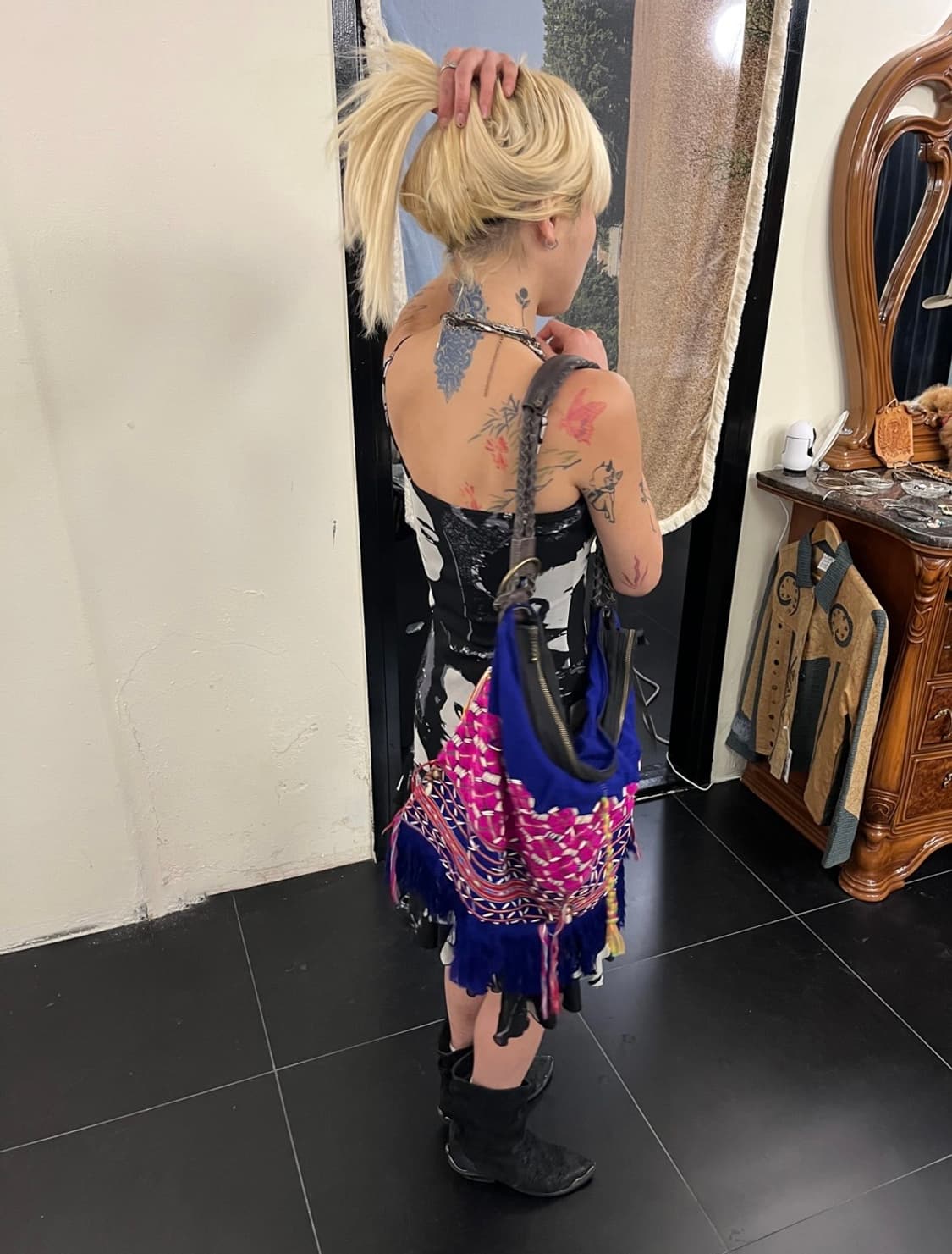 보헤미안 테슬백 상품이미지4