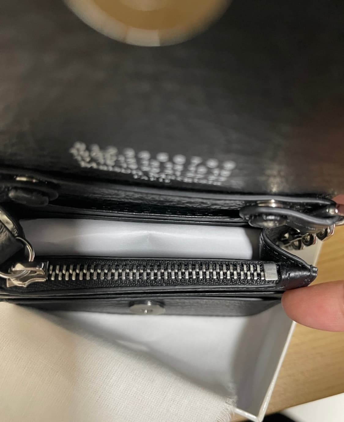 메종마르지엘라  체인 카드지갑 상품이미지3