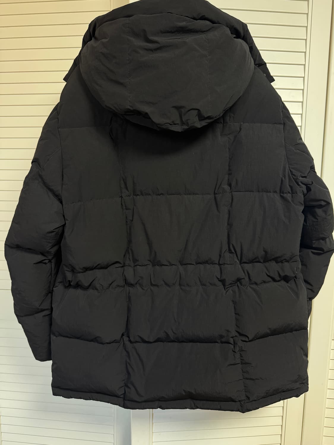 주말할인 23FW 삼성물산 비이커 카라코람느낌 패딩 블랙 100~105 상품이미지2