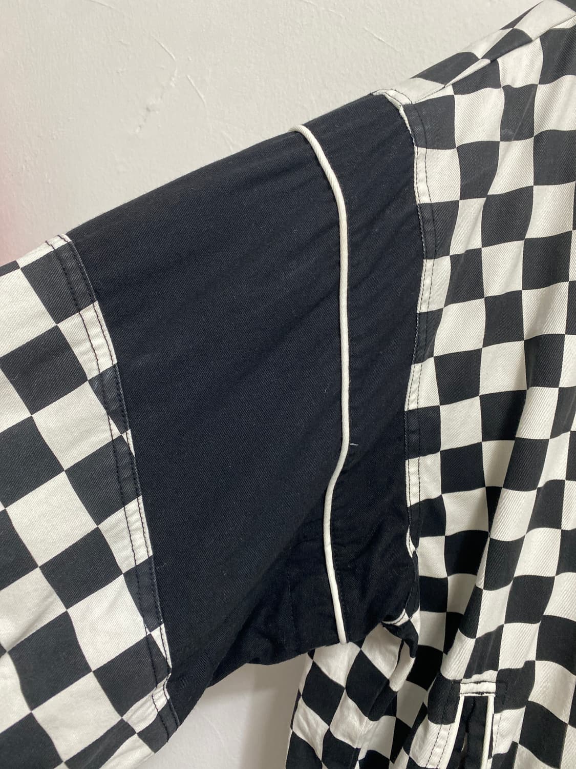 디스이스네버뎃 체커 코튼 자켓  상품이미지4