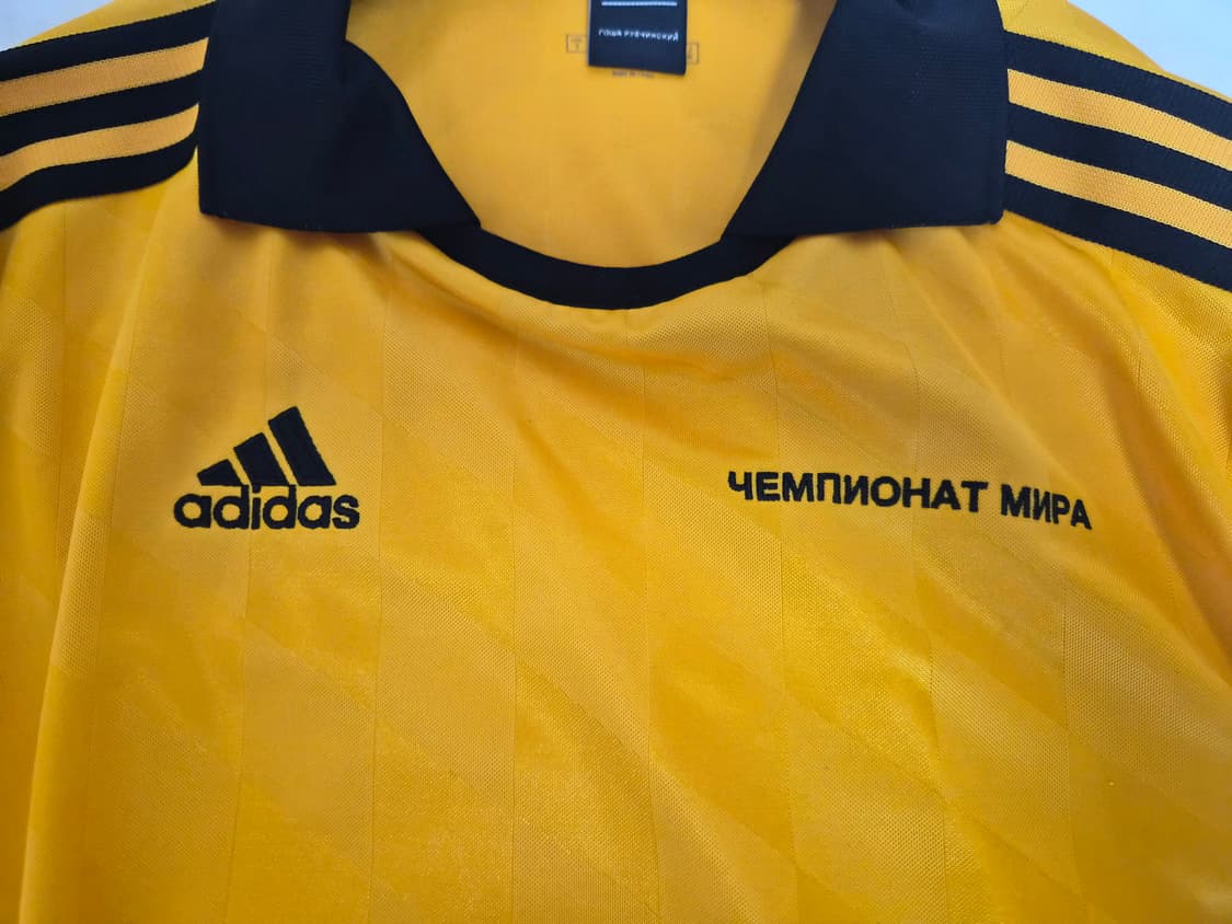 [S] 고샤루브친스키x아디다스 풋볼 져지 옐로우 상품이미지2