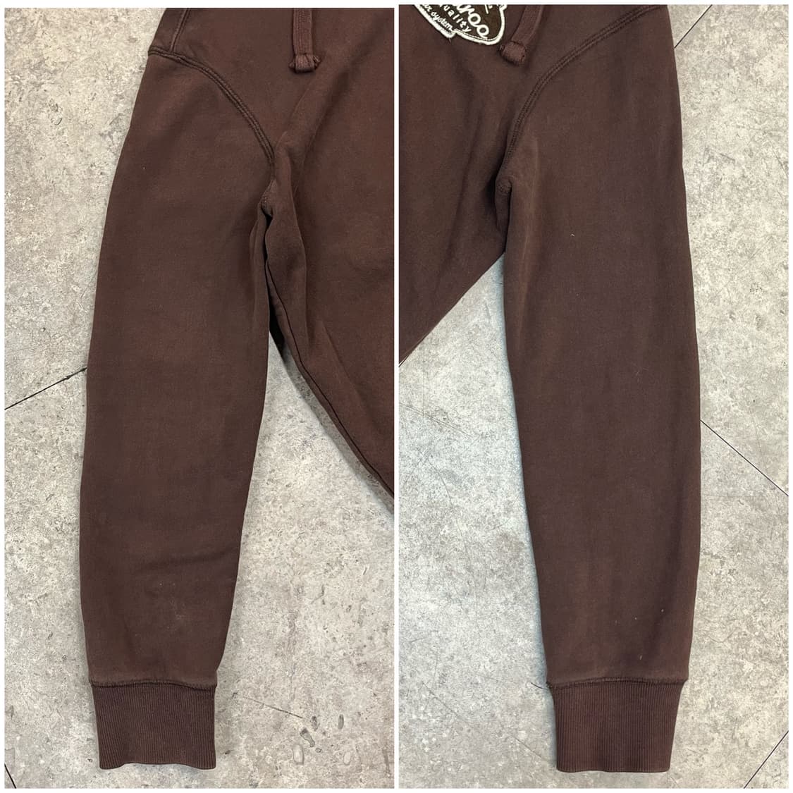 버커루 빈티지 후드집업 브라운 L #csz2354 상품이미지7