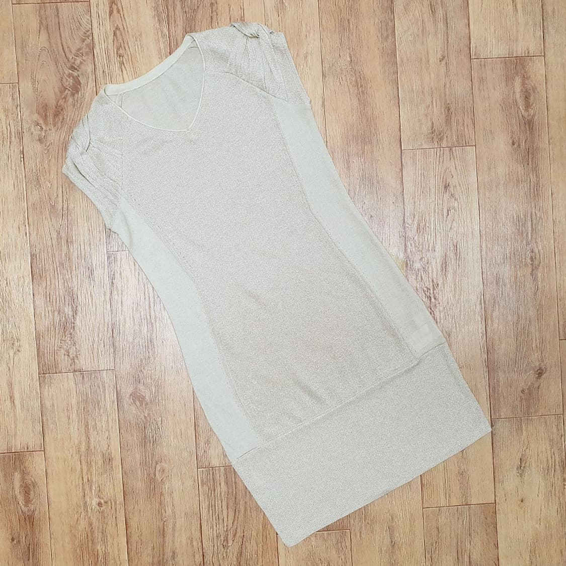 SI 어깨꼬임 원피스 55 새상품 상품이미지1