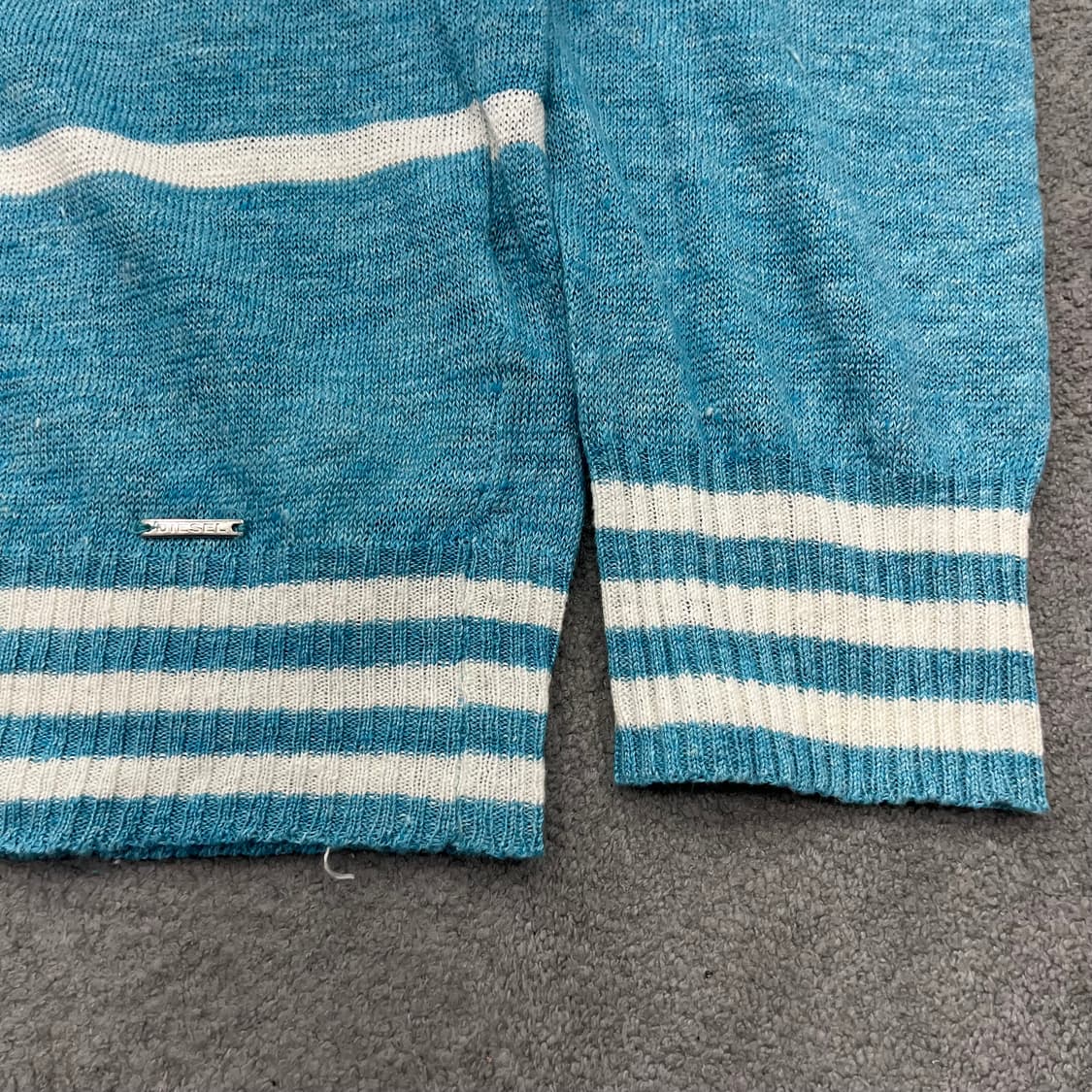 L 새상품 디젤 멀티컬러 린넨 니트 상품이미지3