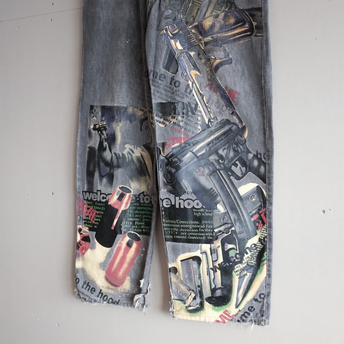 Arme Welcome The Hood Panting Denim 상품이미지2