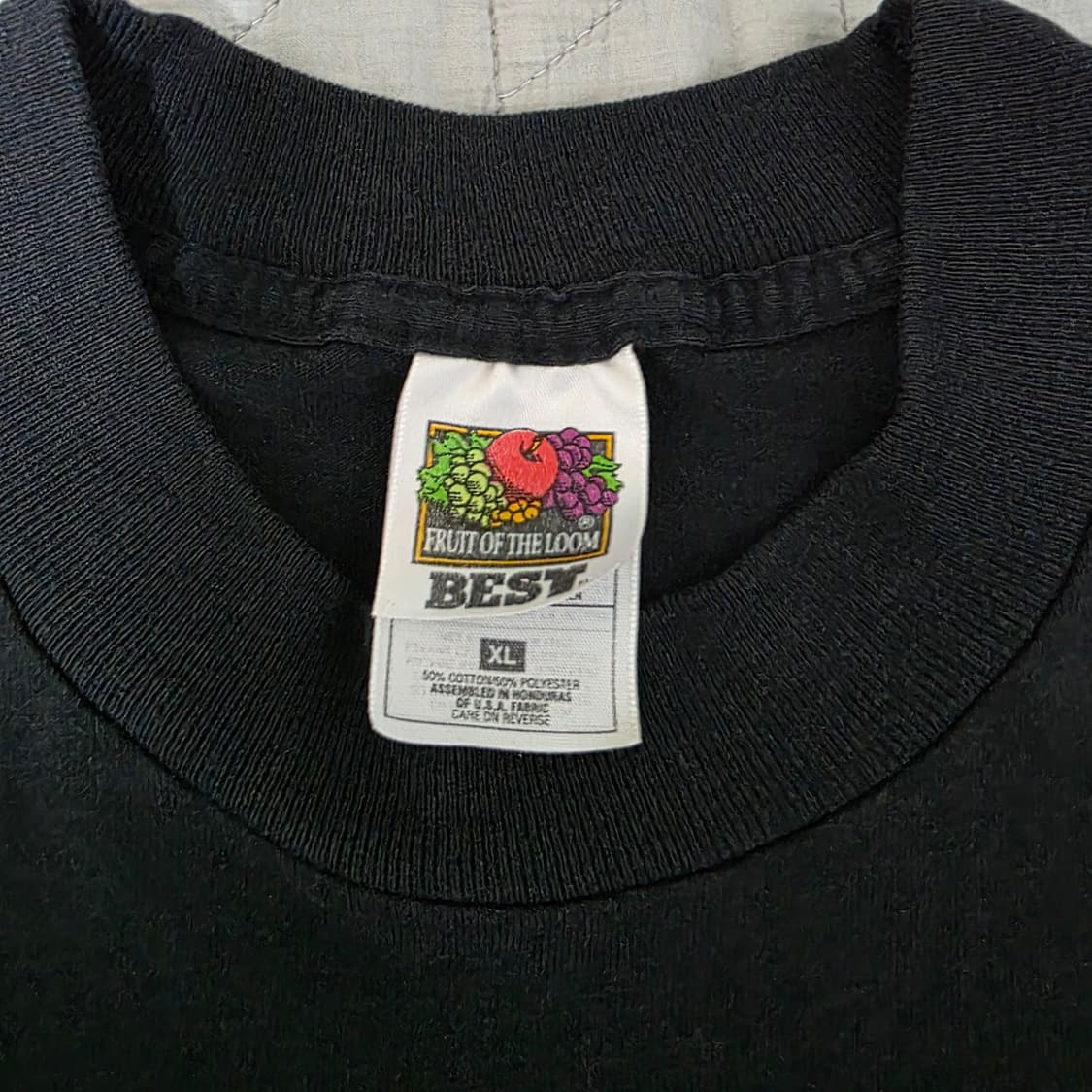 [XL] 90s 빈티지 DARE 티셔츠 블랙 ver. 후룻 백프린트 상품이미지6