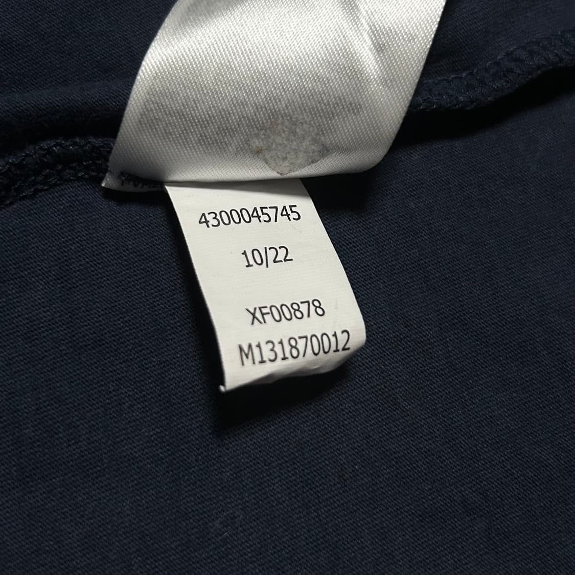 [S] Tommy 타미진스 네이비 라운드 반팔티 상품이미지5