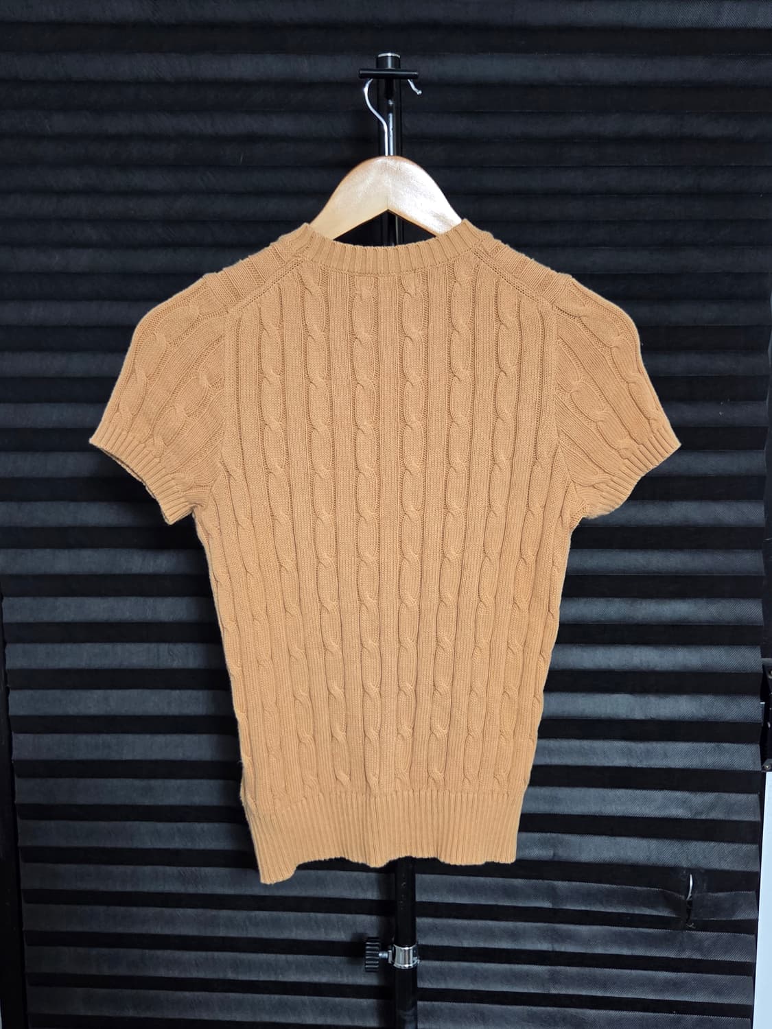 [폴로 랄프로렌] 코튼 케이블 반팔 니트 | 00200 상품이미지6