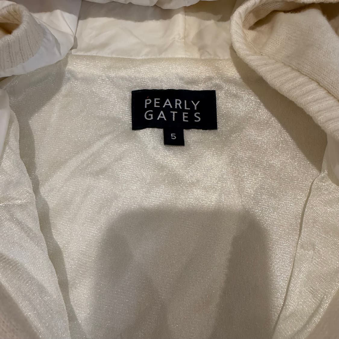 파리게이츠 골프 퀼팅 아노락 후드 상품이미지3