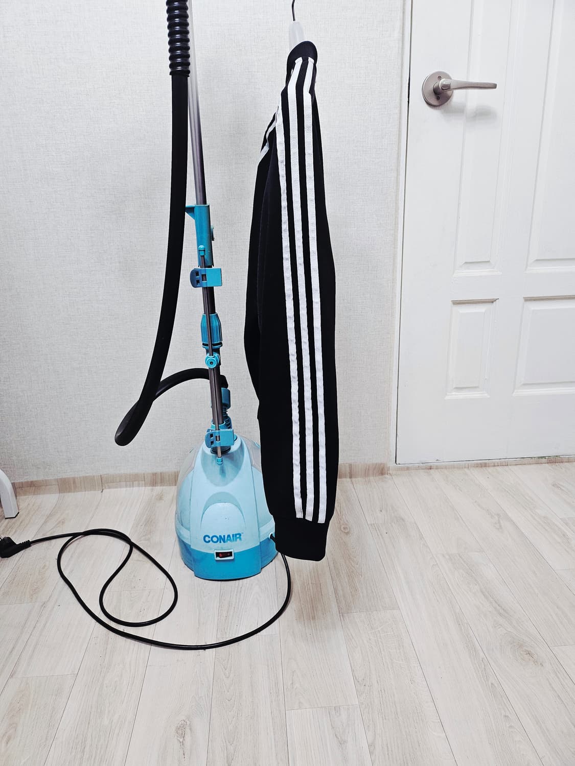 (110)2XL ☆초대장급☆ 아디다스 슈퍼스타 2중지퍼[검흰] 트랙탑져지 상품이미지4