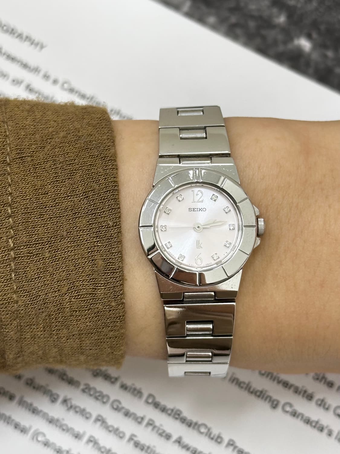 세이코 seiko 루키아 여성 쿼츠 시계 상품이미지10