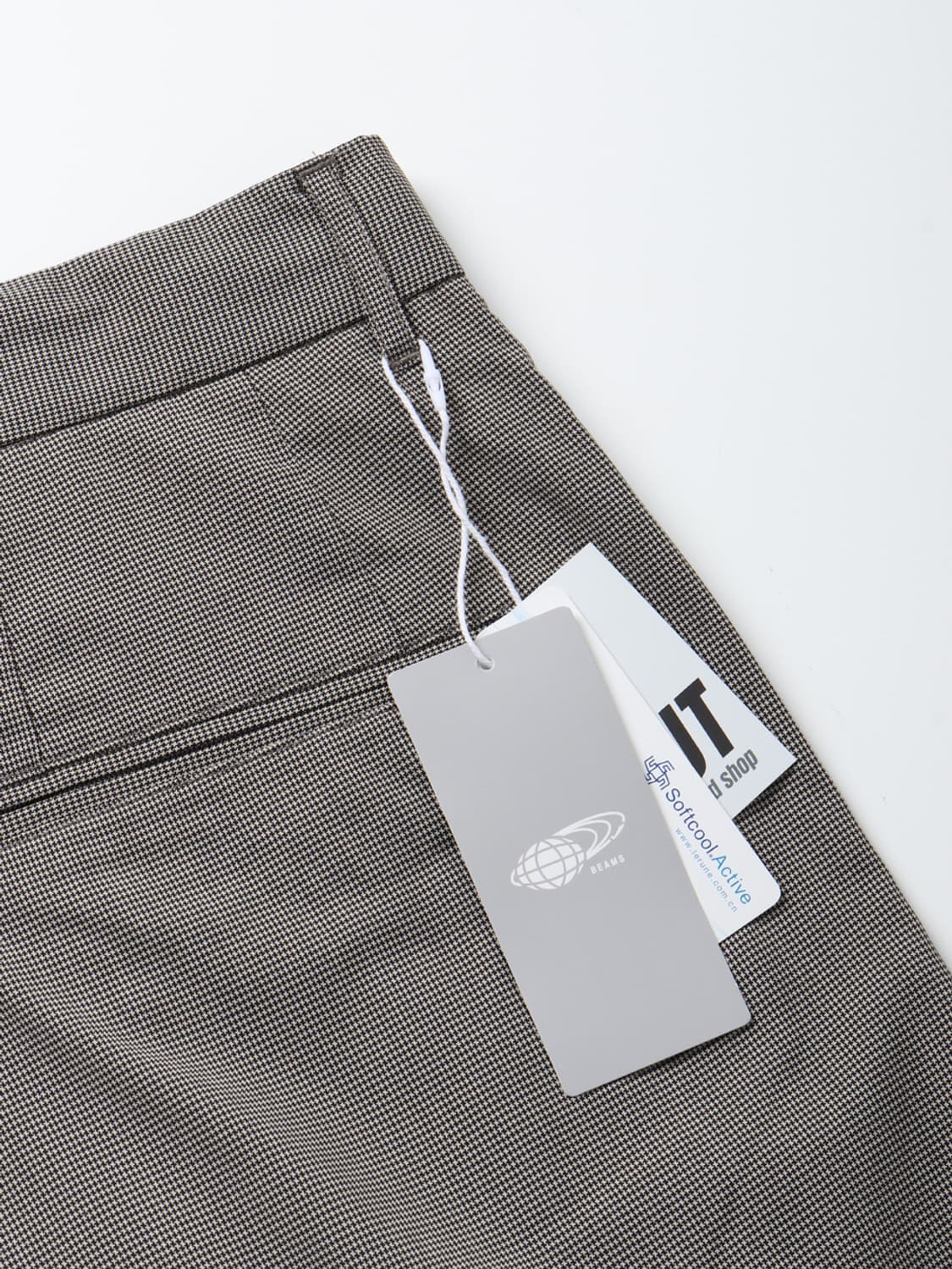 BEAMS 2 Pleats Check Shorts 상품이미지9