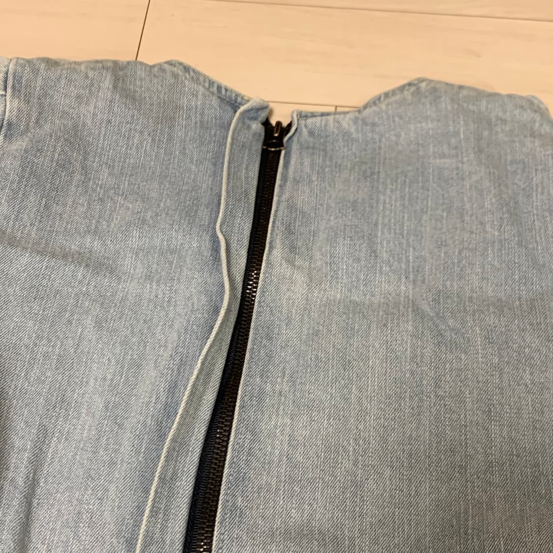 데님 미니 원피스 상품이미지2