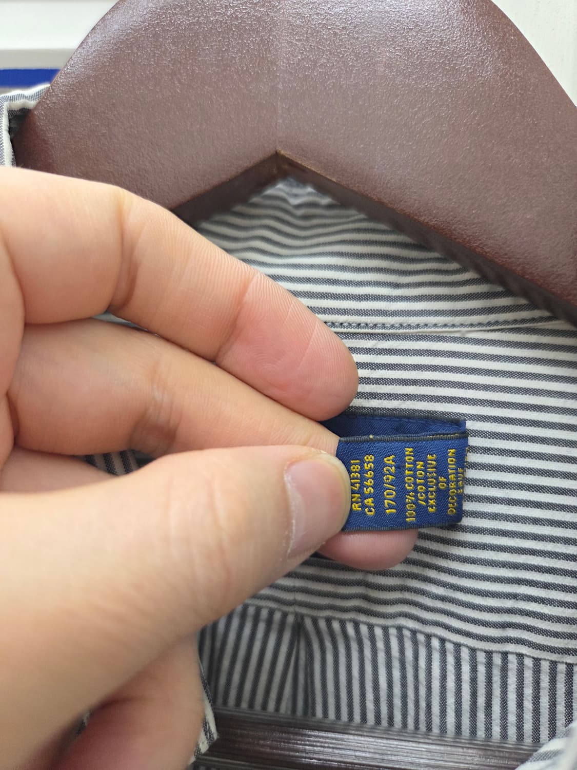 폴로 랄프로렌 스트라이프 셔츠 상품이미지4