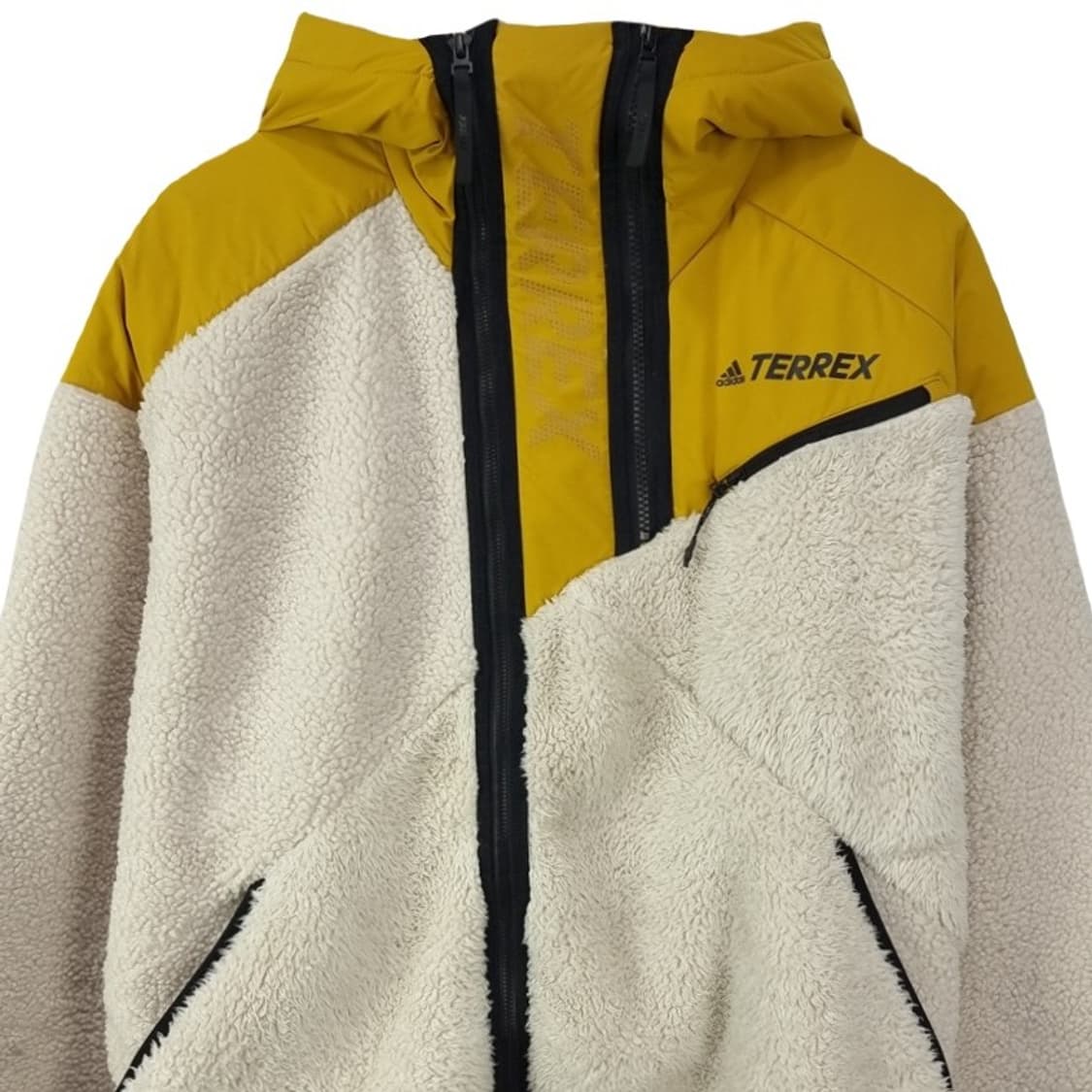 아디다스 뽀글이 후리스 쉐르파 후드 집업 자켓 M16557 상품이미지4