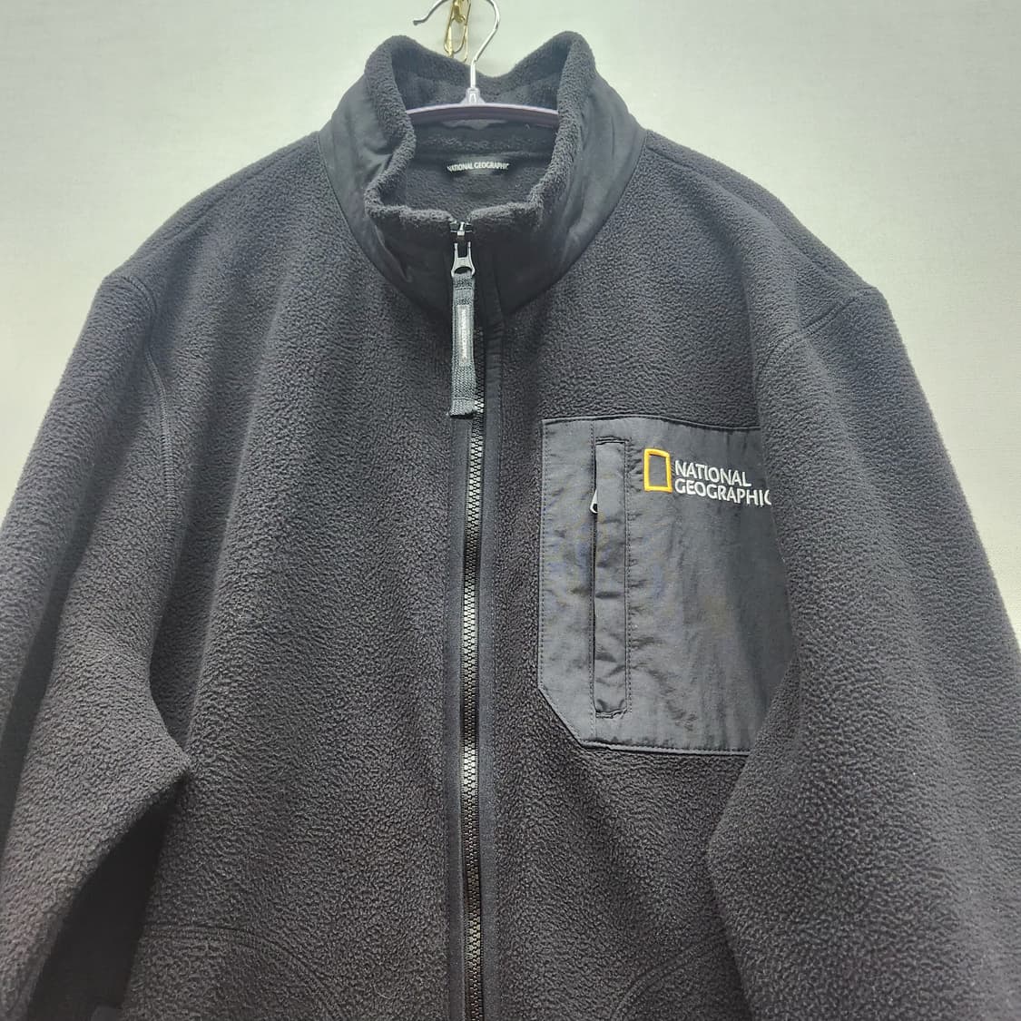 내셔널지오그래픽 빅포켓 로고 후리스 XXL(2XL) 상품이미지2