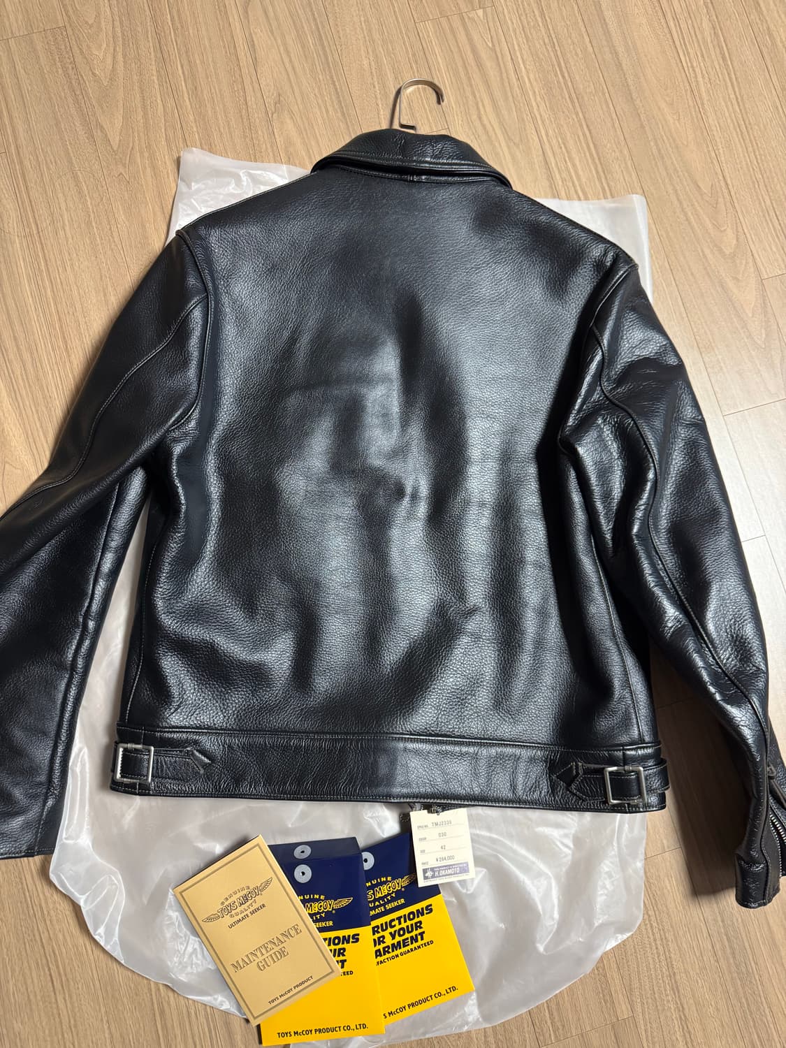 토이즈맥코이 썬더버드2 디어스킨 블랙 42사이즈 상품이미지4