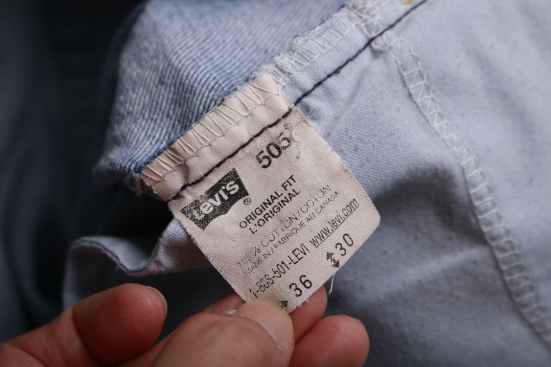 [36인치] 90's 리바이스 505 데님팬츠 상품이미지6