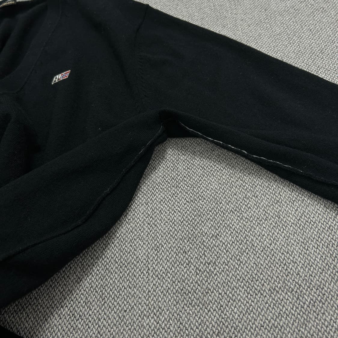 나파피리 스티치 울 가디건(L) 상품이미지4