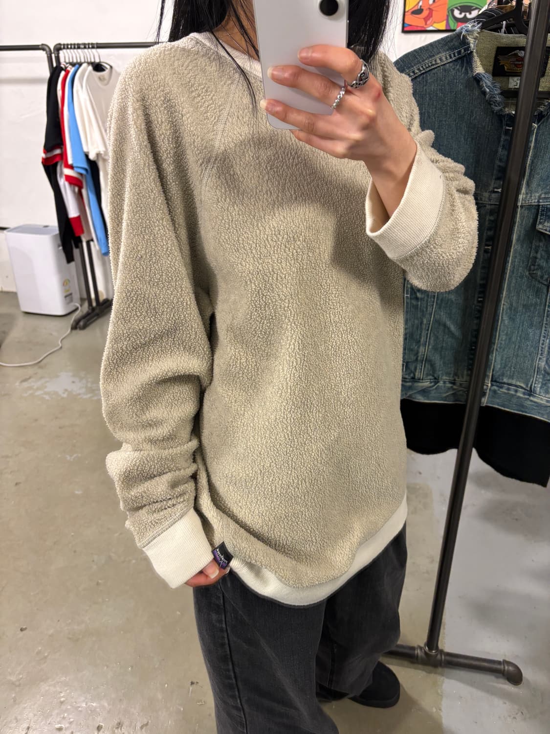 파타고니아 리버시블 맨투맨  상품이미지2