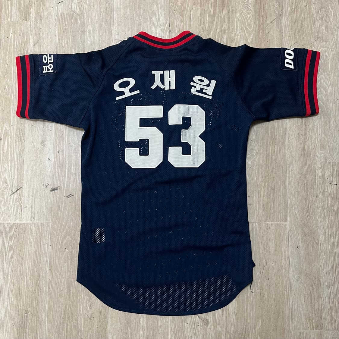 위팬 두산베어스 야구 유니폼 티셔츠 오재원 S/90 상품이미지7