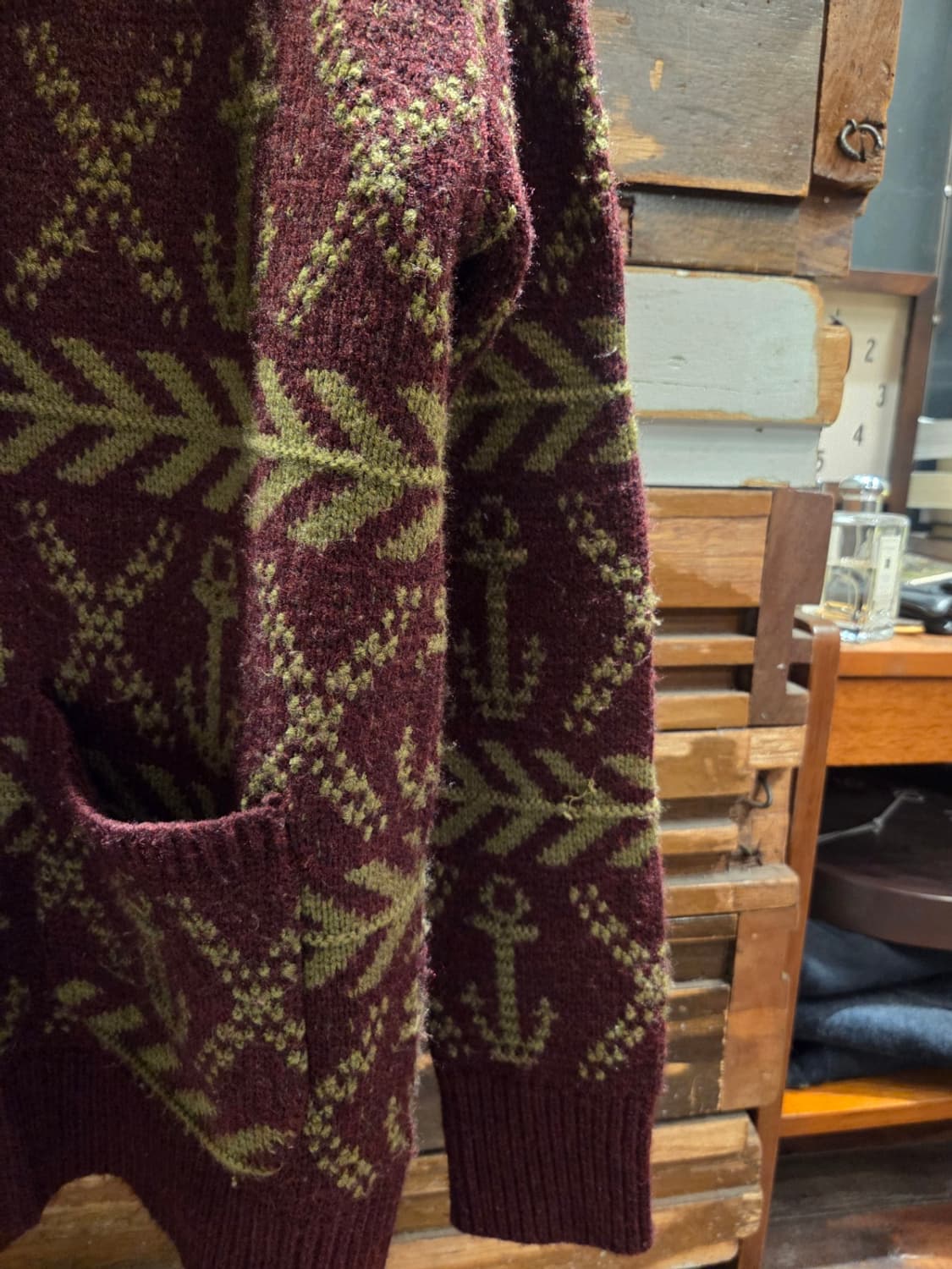 오베이 숄칼라 카디건 상품이미지4