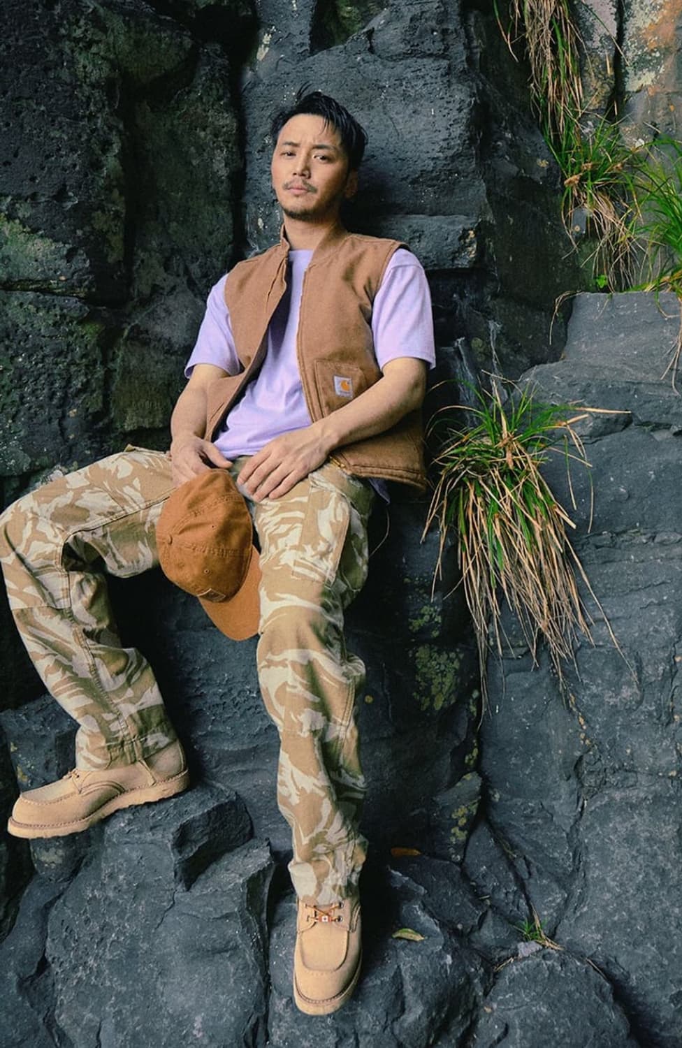 칼하트 wip 카모플라주 카고팬츠 30x32 상품이미지5