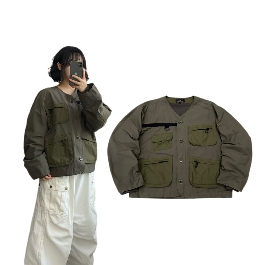 JPN 제팬 테크니컬 멀티포켓 라이너 자켓 상품이미지1