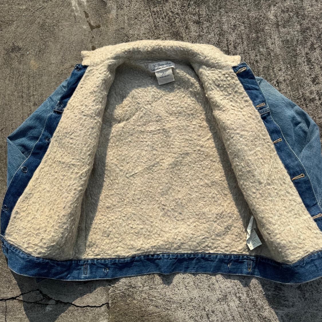 [M] Remi Relief 레미릴리프 쉐르파 데님 자켓 상품이미지2