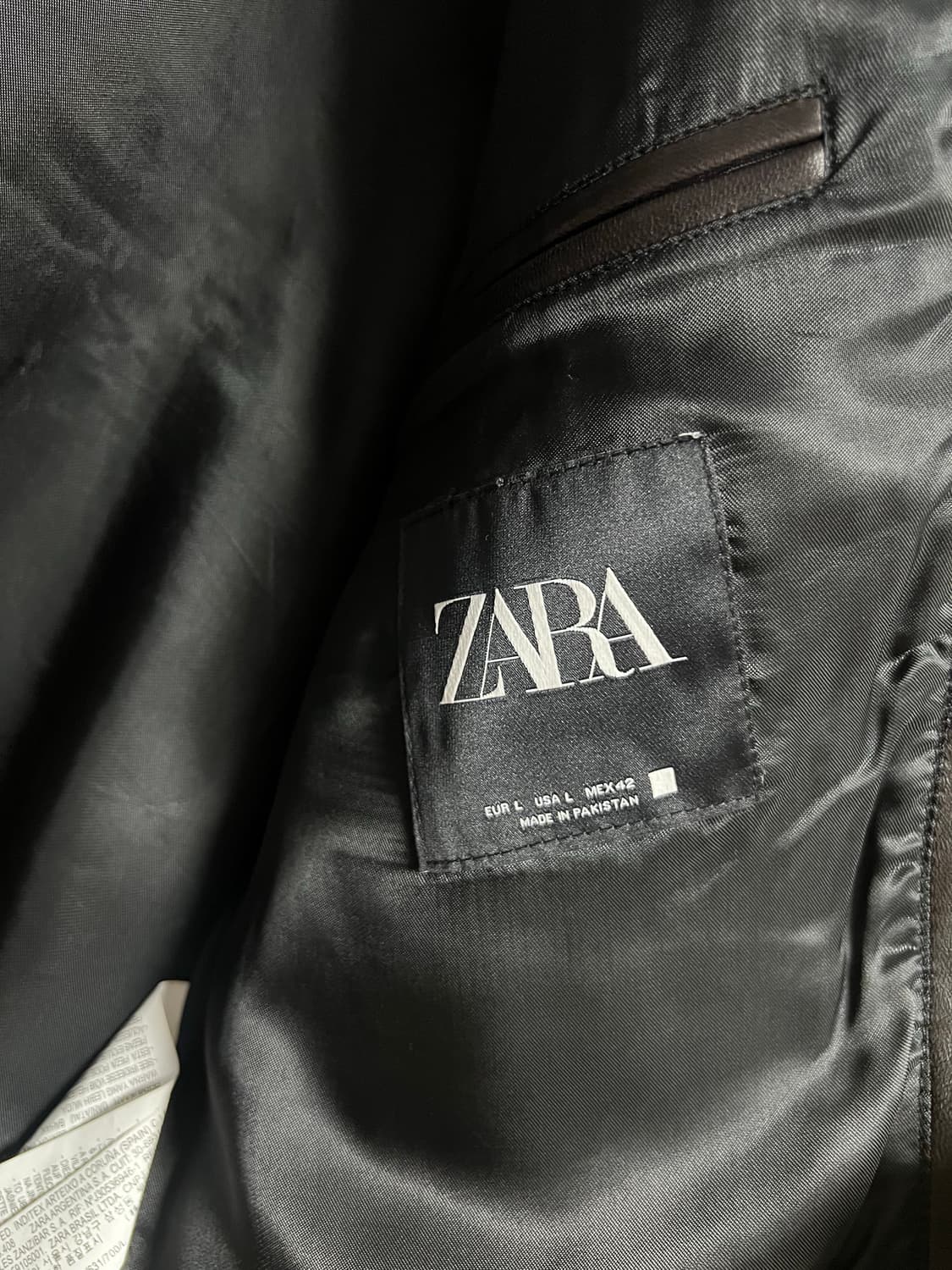 자라 가죽자켓 판매합니다 상품이미지7