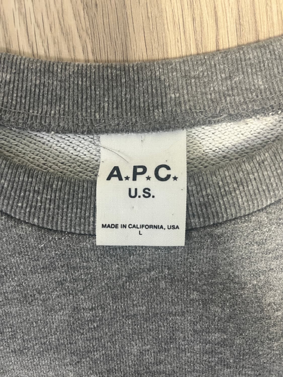 아페쎄 맨투맨 상품이미지2