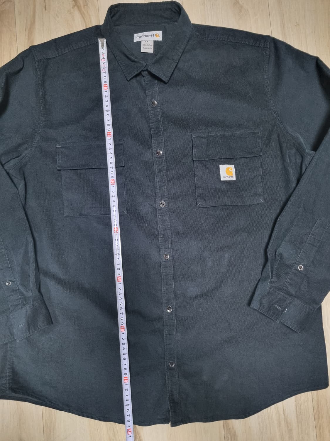 칼하트 코듀로이 워크셔츠 2XL 상품이미지4