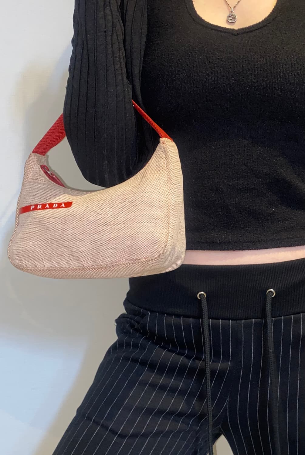 프라다 스포츠 캔버스 미니 토트백 상품이미지2