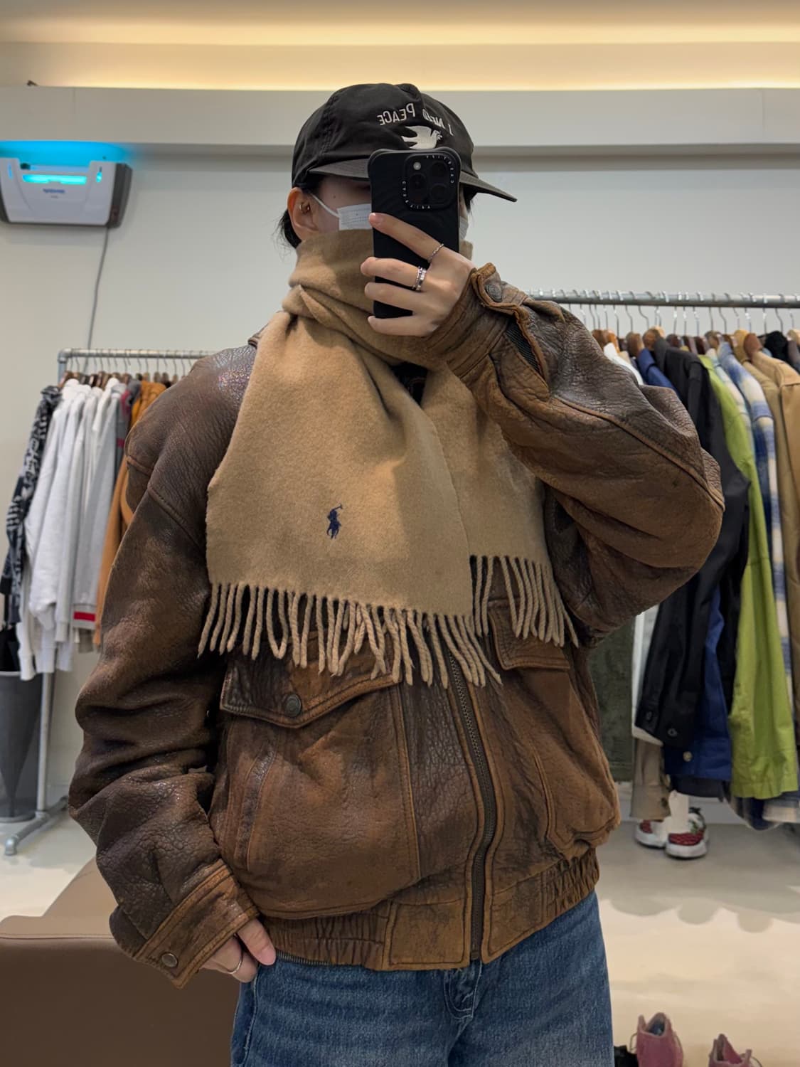 폴로 랄프로렌 울 머플러 상품이미지2