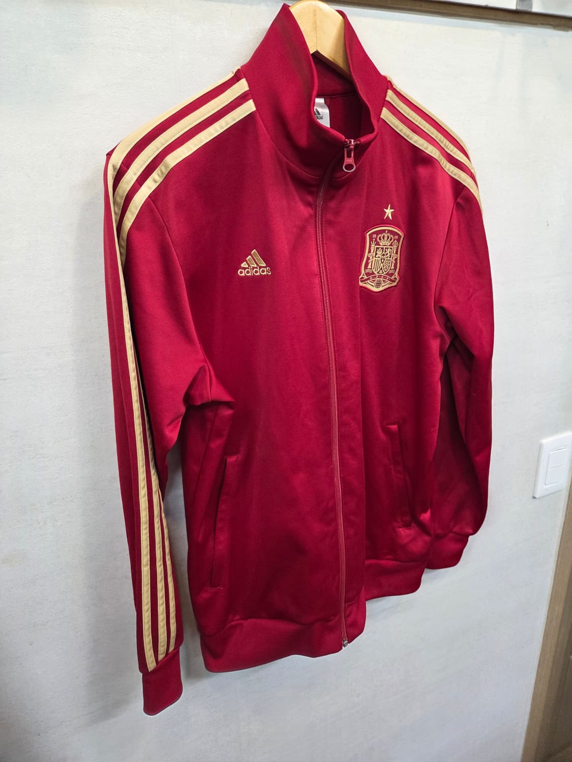아디다스 스페인 트랙탑 져지 버건디골드 110 상품이미지5