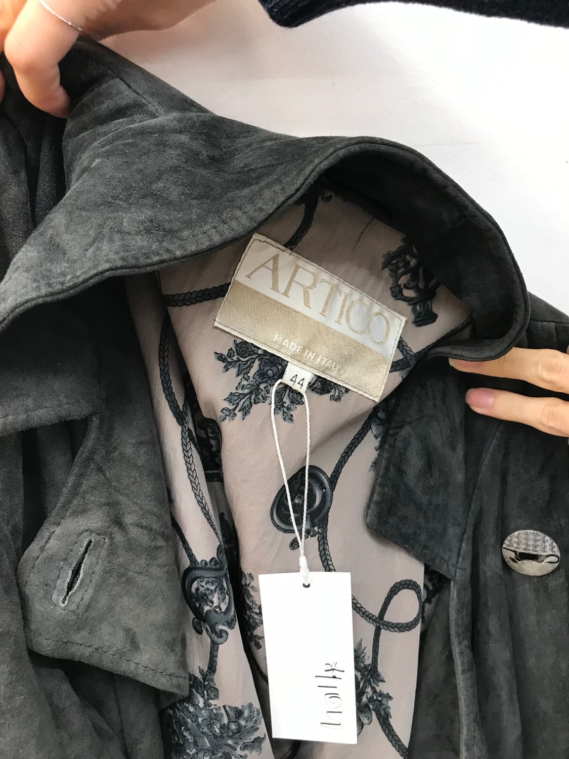 Artico 양가죽 스웨이드 자켓 상품이미지9