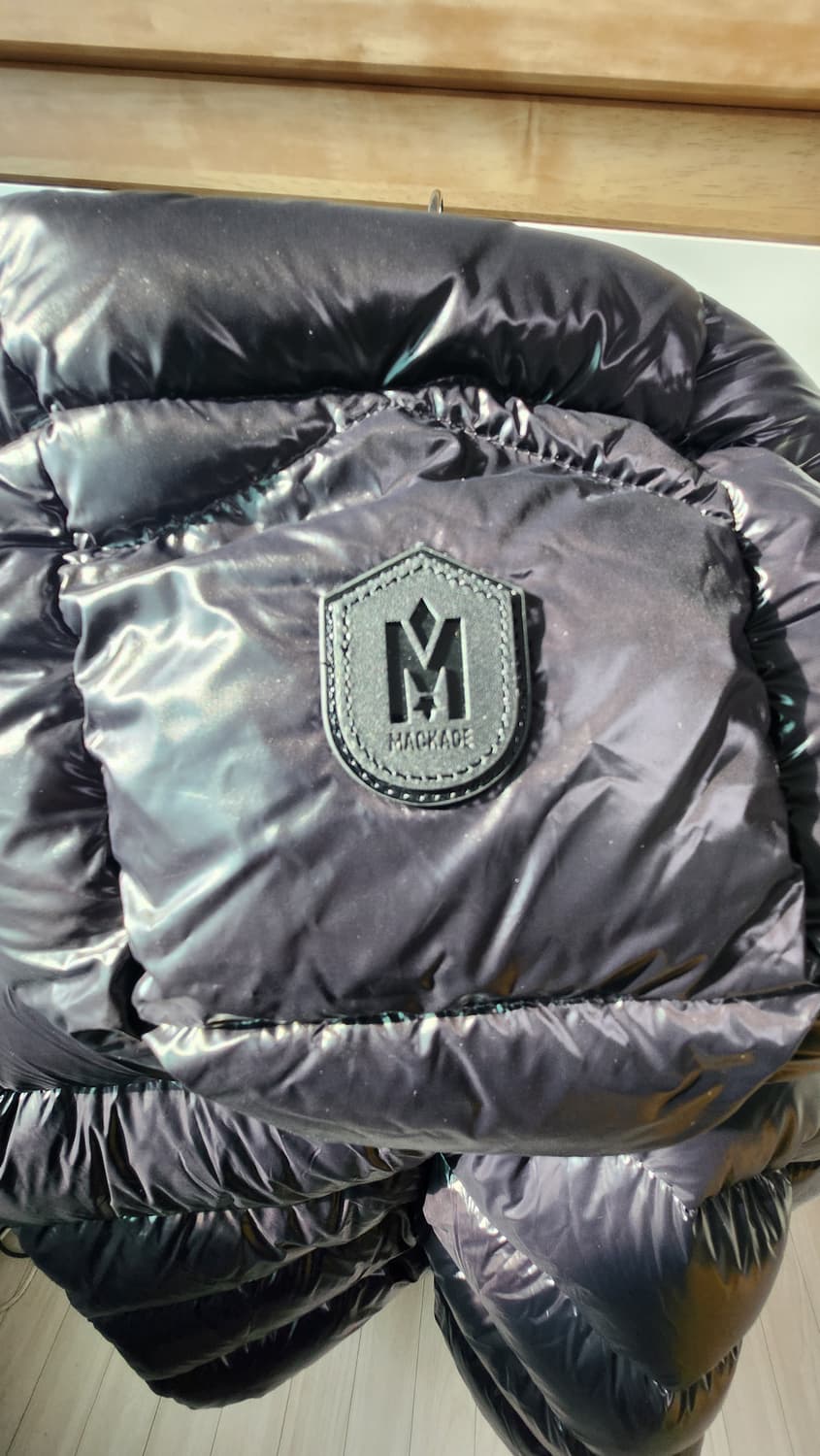정품.새상품급.맥케이지 NA 켄드릭 유광 패딩.42사이즈.105.XL 상품이미지7