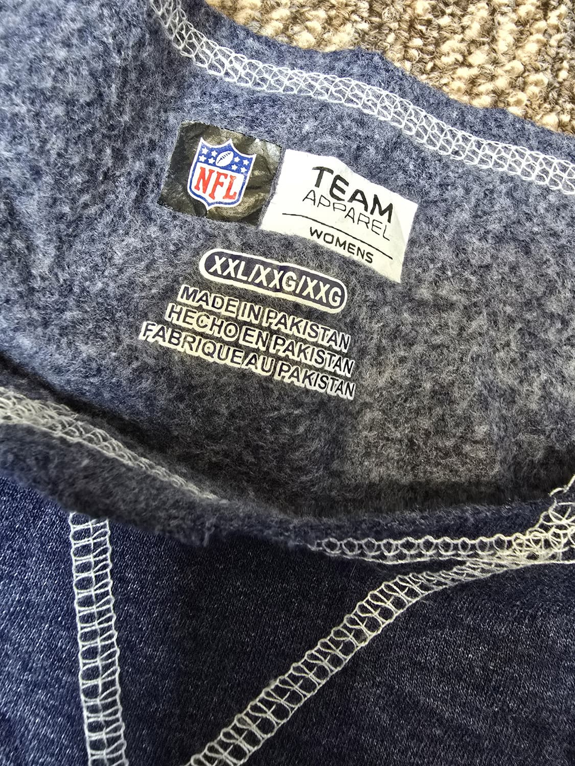 NFL 휴스턴 텍사스 팀 어패럴 여성 맨투맨 XXL 상품이미지2