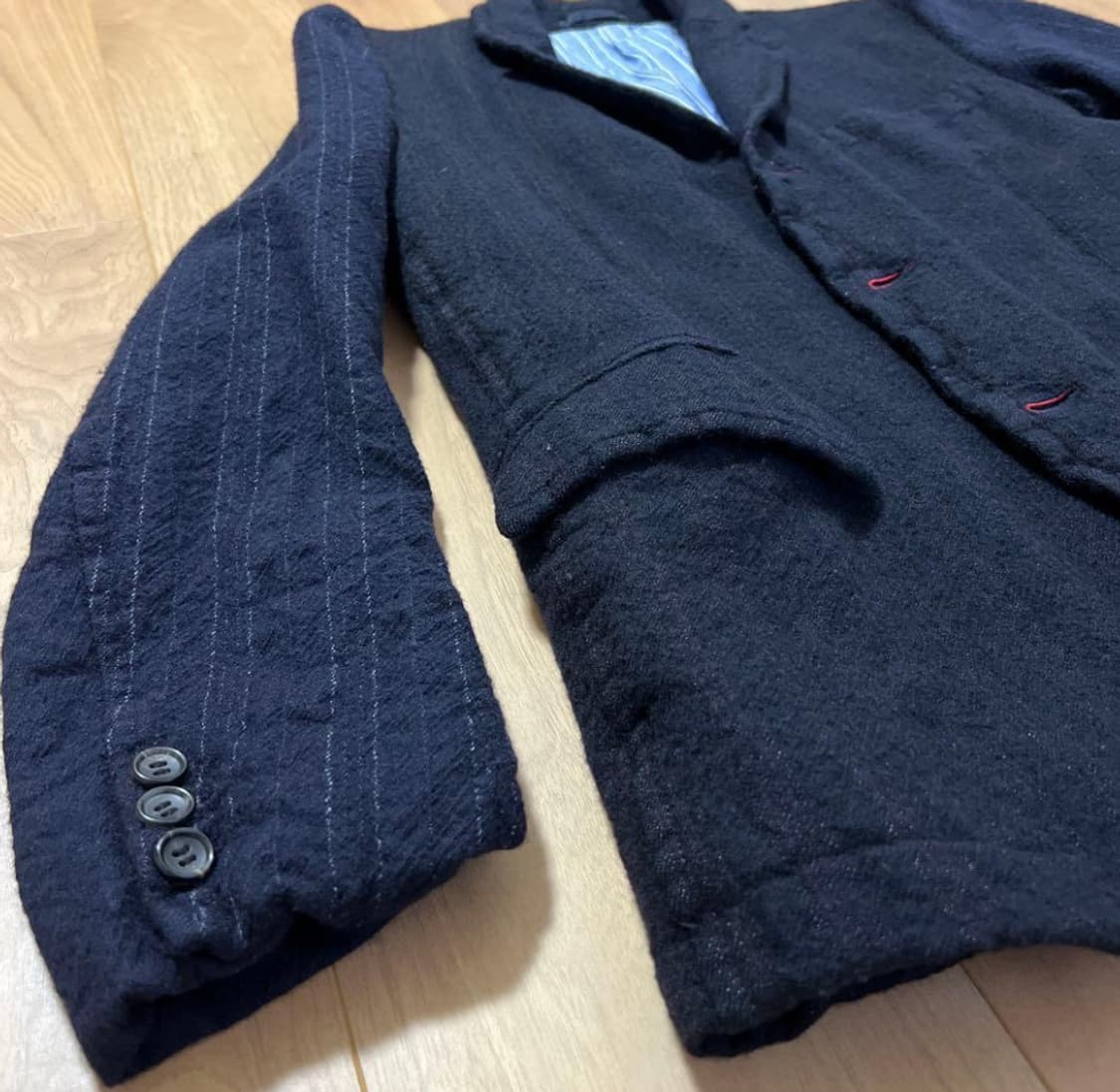 꼼데가르송 옴므 축융 스탠드카라 자켓 상품이미지4