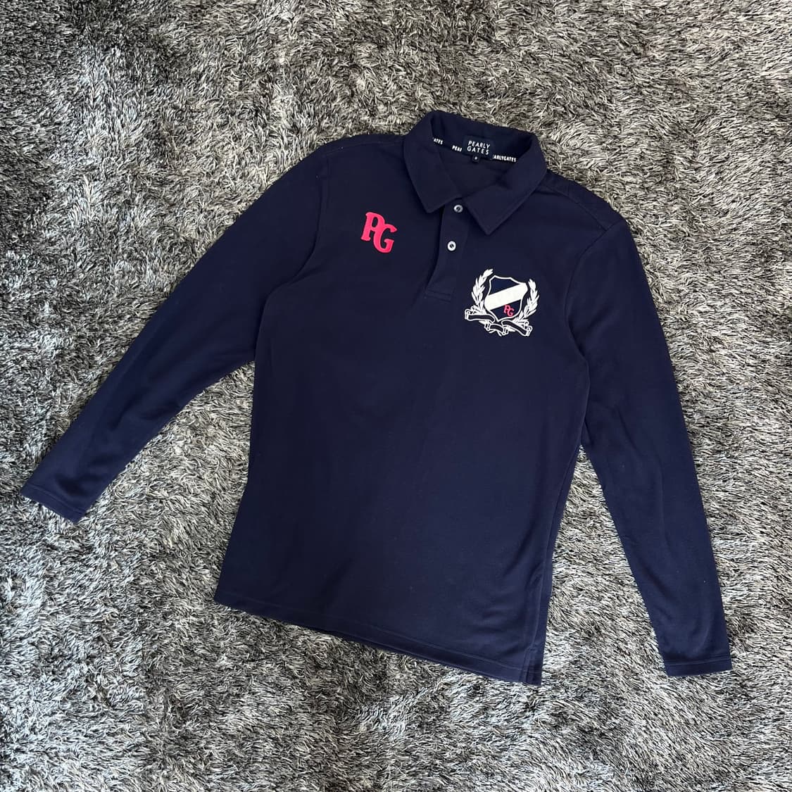 파리게이츠 골프 카라 긴팔 티셔츠 (5) 100 상품이미지1