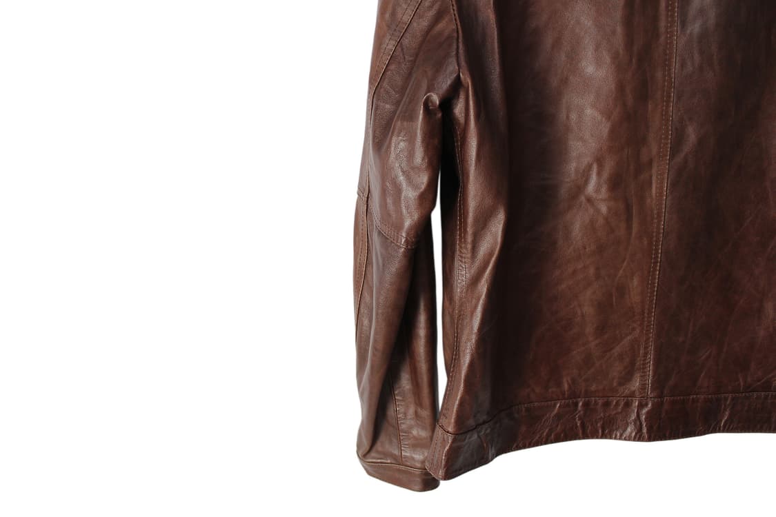 BATA 카우레더 싱글 레더 자켓 상품이미지7