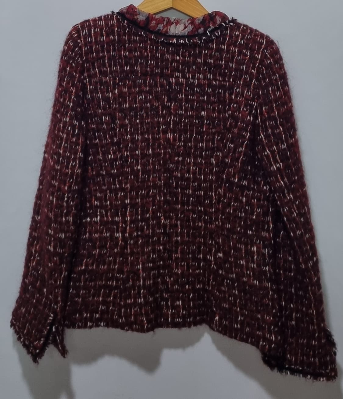 실측 XS (44) ZARA 자라 트위드자켓 상품이미지2