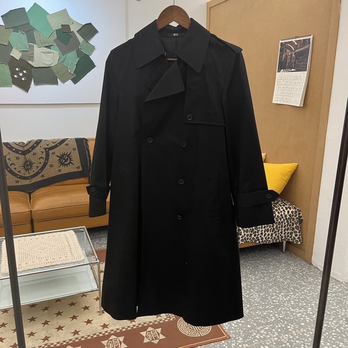 유니클로 C 캐주얼 모던 시크 트렌치 코트 S C10232 상품이미지3