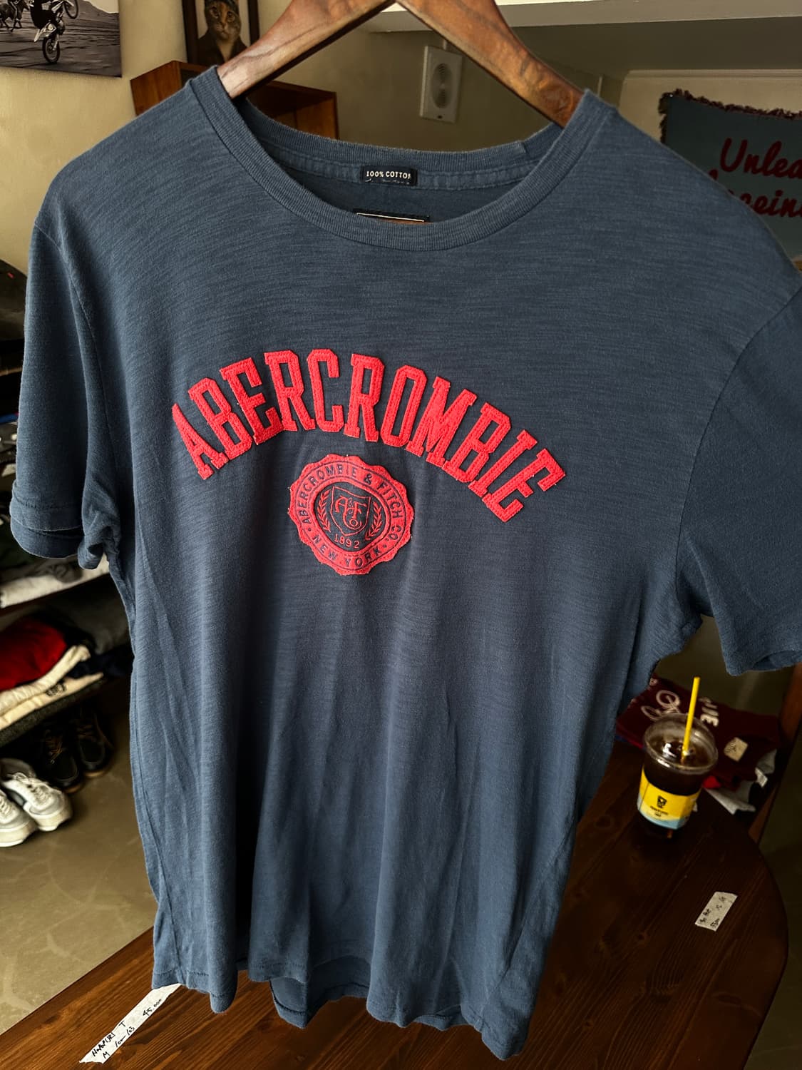Abercrombie & Fitch Logo T-Shirt 상품이미지2